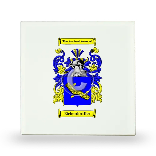 Eicherdörffler Small Ceramic Tile with Coat of Arms