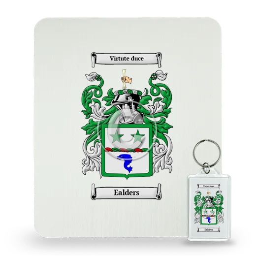 Ealders Mouse Pad and Keychain Combo Package