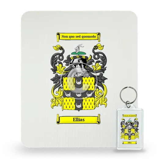 Ellias Mouse Pad and Keychain Combo Package