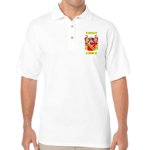 McKeligot Coat of Arms Golf Shirt