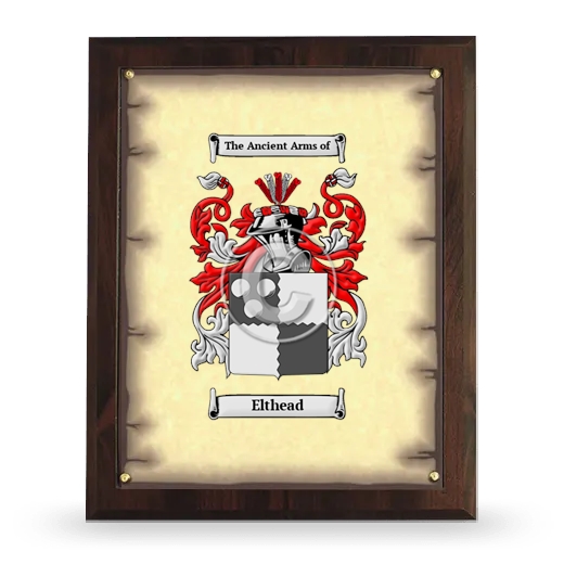 Elthead Coat of Arms Plaque