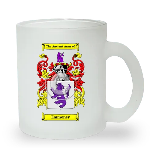 Emmoney Frosted Glass Mug