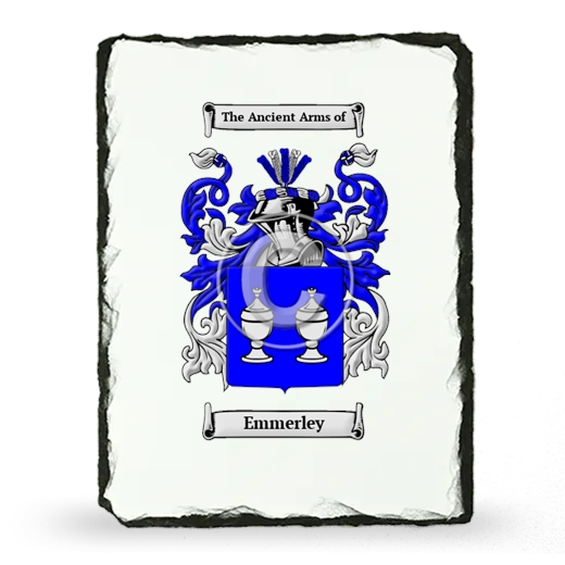 Emmerley Coat of Arms Slate