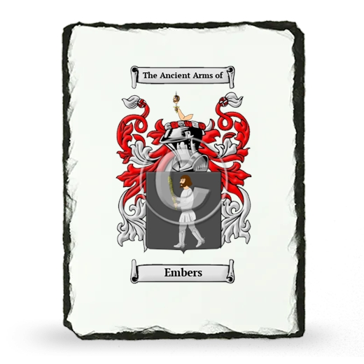 Embers Coat of Arms Slate