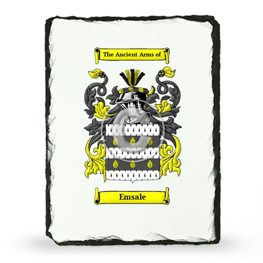 Emsale Coat of Arms Slate