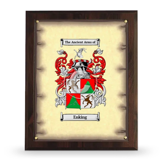 Enking Coat of Arms Plaque