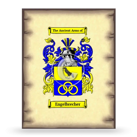 Engelbrecher Coat of Arms Print