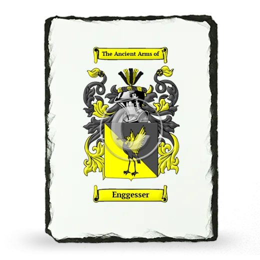 Enggesser Coat of Arms Slate