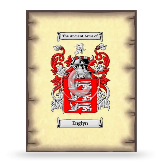 Englyn Coat of Arms Print