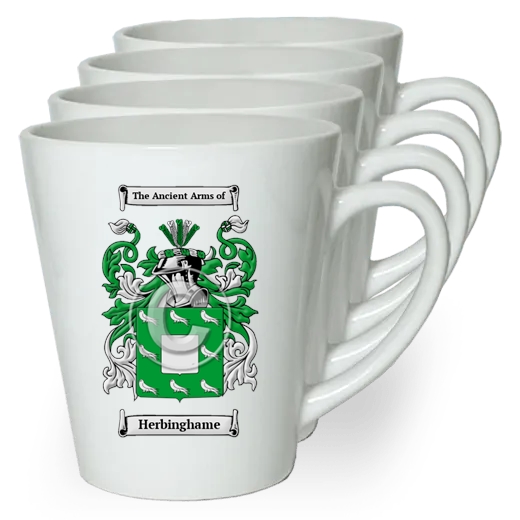 Herbinghame Set of 4 Latte Mugs