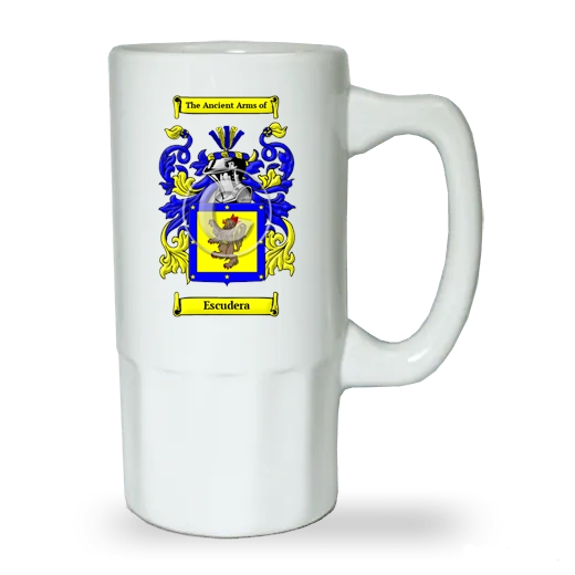 Escudera Ceramic Beer Stein