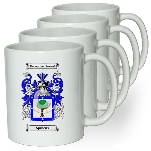 Spineus Coffee mugs (set of four)