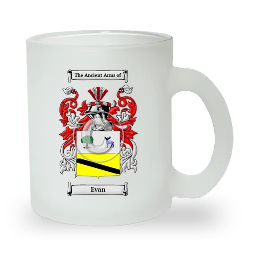 Evan Frosted Glass Mug