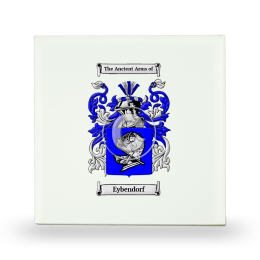 Eybendorf Small Ceramic Tile with Coat of Arms