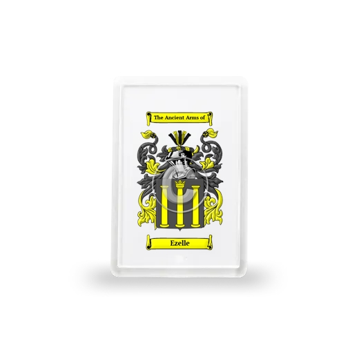 Ezelle Coat of Arms Magnet