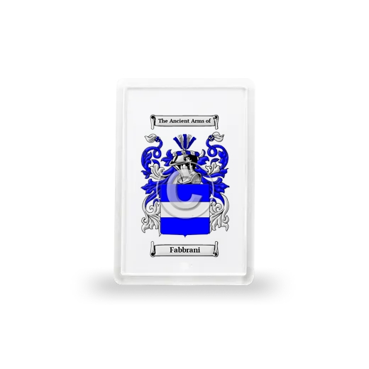 Fabbrani Coat of Arms Magnet