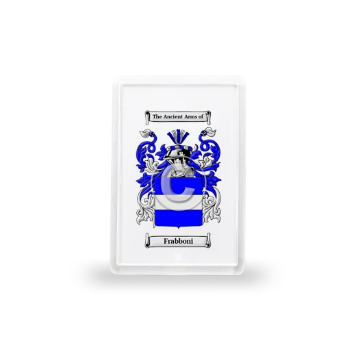 Frabboni Coat of Arms Magnet