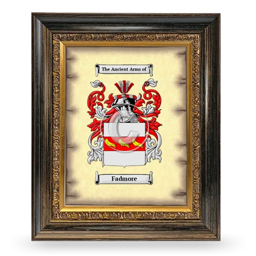 Fadmore Coat of Arms Framed - Heirloom