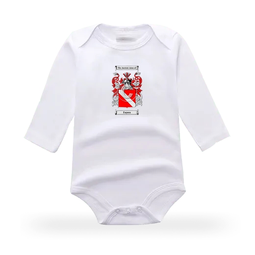 Fayers Long Sleeve - Baby One Piece