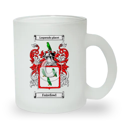 Fairefowl Frosted Glass Mug