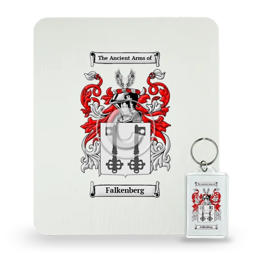 Falkenberg Mouse Pad and Keychain Combo Package