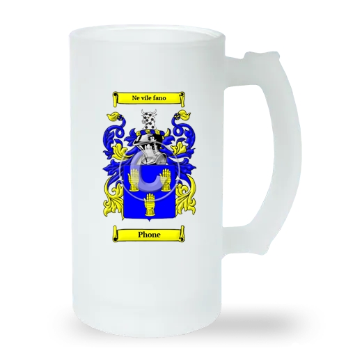 Phone Frosted Beer Stein