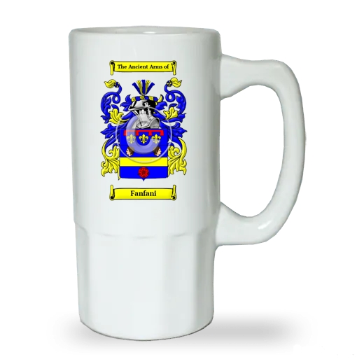 Fanfani Ceramic Beer Stein