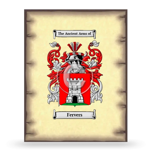 Fervers Coat of Arms Print