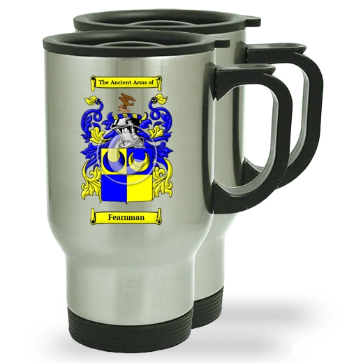 Fearnman Pair of Steel Travel Mugs