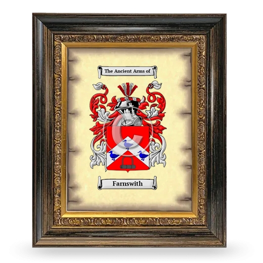 Farnswith Coat of Arms Framed - Heirloom