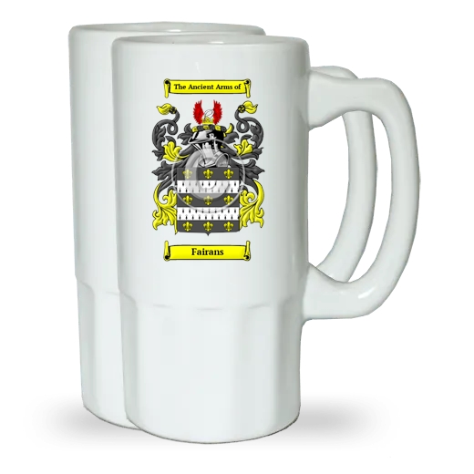 Fairans Pair of Beer Steins