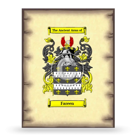 Fareen Coat of Arms Print