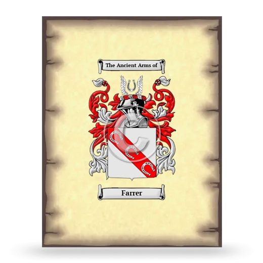 Farrer Coat of Arms Print