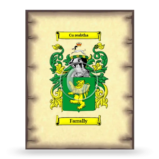 Farrally Coat of Arms Print