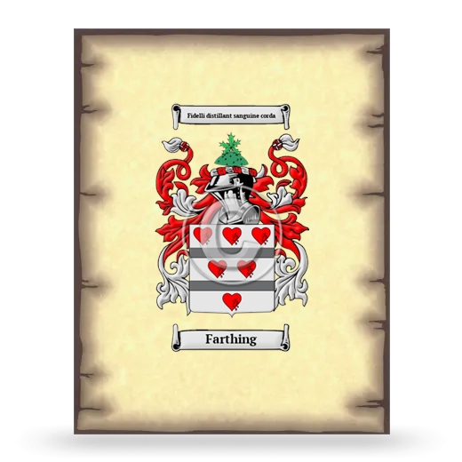 Farthing Coat of Arms Print