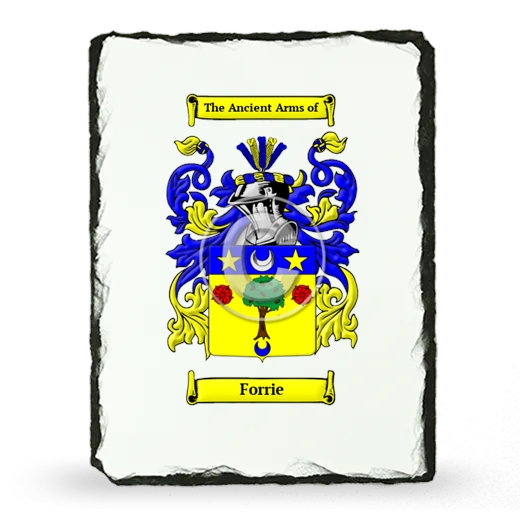 Forrie Coat of Arms Slate