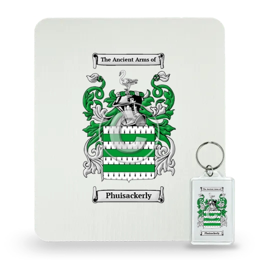 Phuisackerly Mouse Pad and Keychain Combo Package