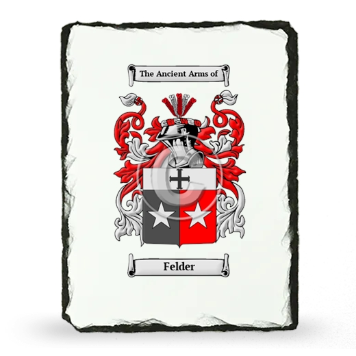 Felder Coat of Arms Slate