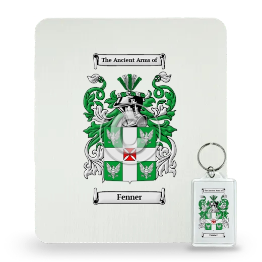 Fenner Mouse Pad and Keychain Combo Package