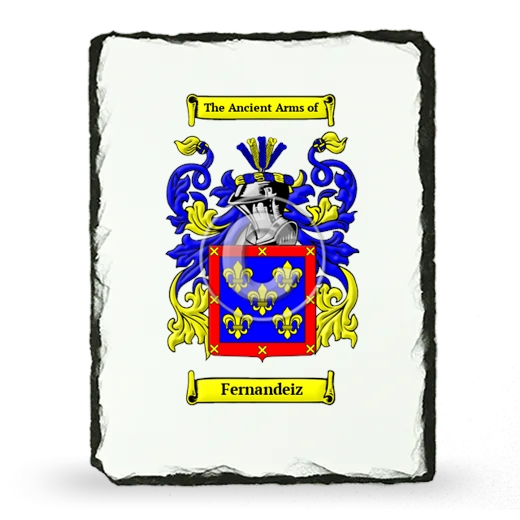 Fernandeiz Coat of Arms Slate