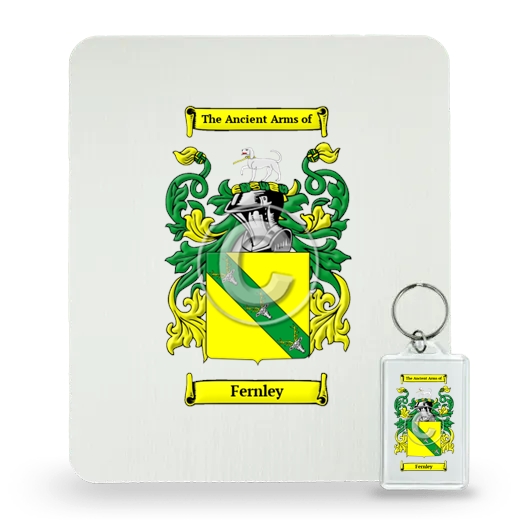 Fernley Mouse Pad and Keychain Combo Package