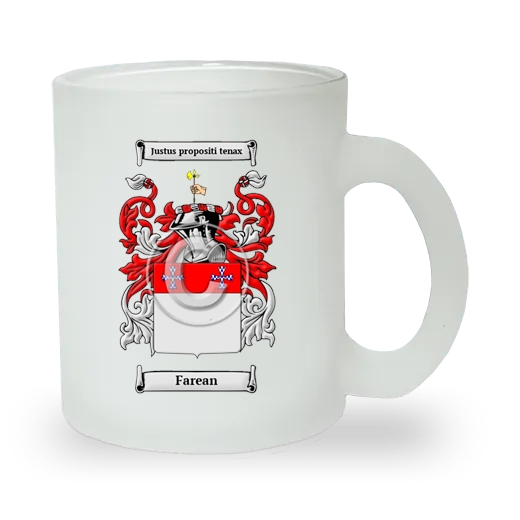 Farean Frosted Glass Mug