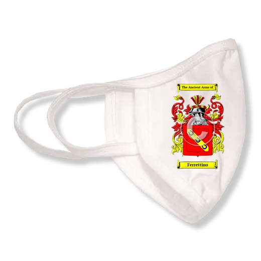 Ferrettino Coat of Arms Face Mask