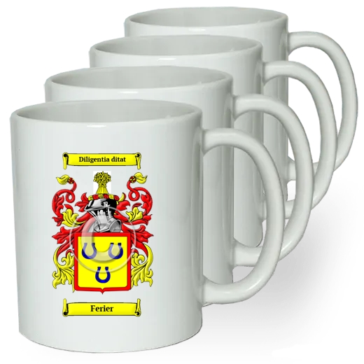 Ferier Coffee mugs (set of four)