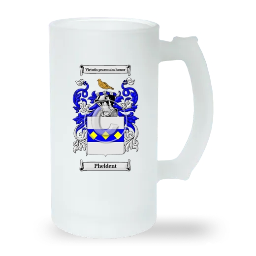 Pheldent Frosted Beer Stein