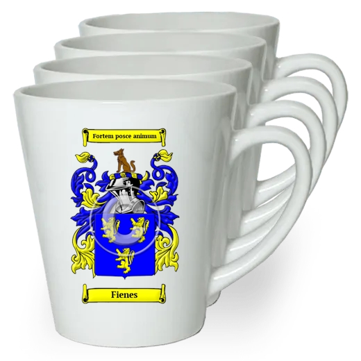 Fienes Set of 4 Latte Mugs