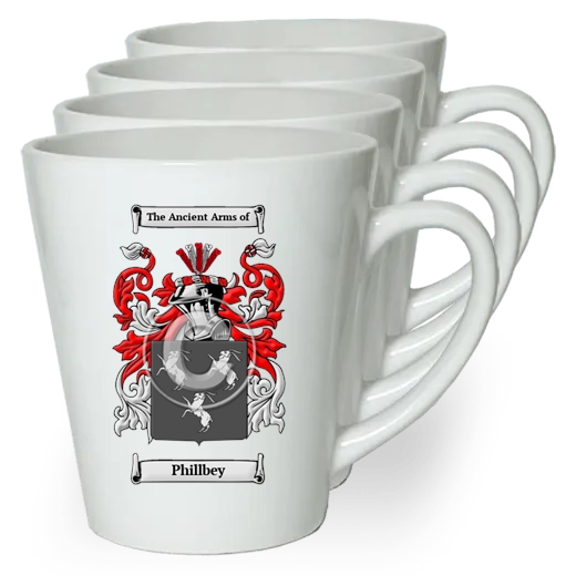 Phillbey Set of 4 Latte Mugs