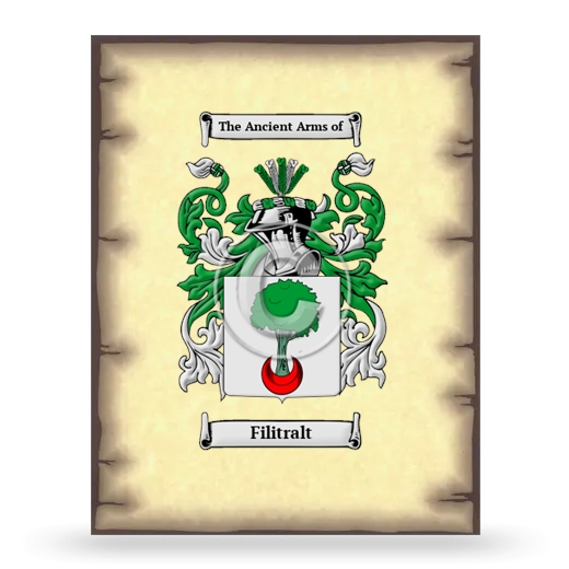 Filitralt Coat of Arms Print