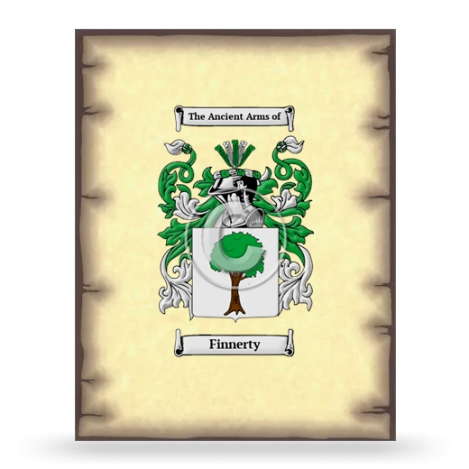 Finnerty Coat of Arms Print