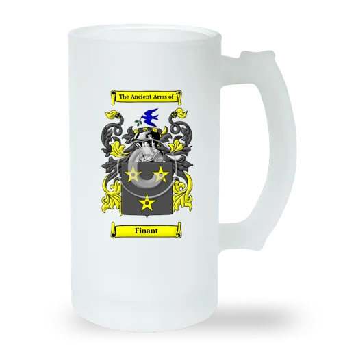 Finant Frosted Beer Stein